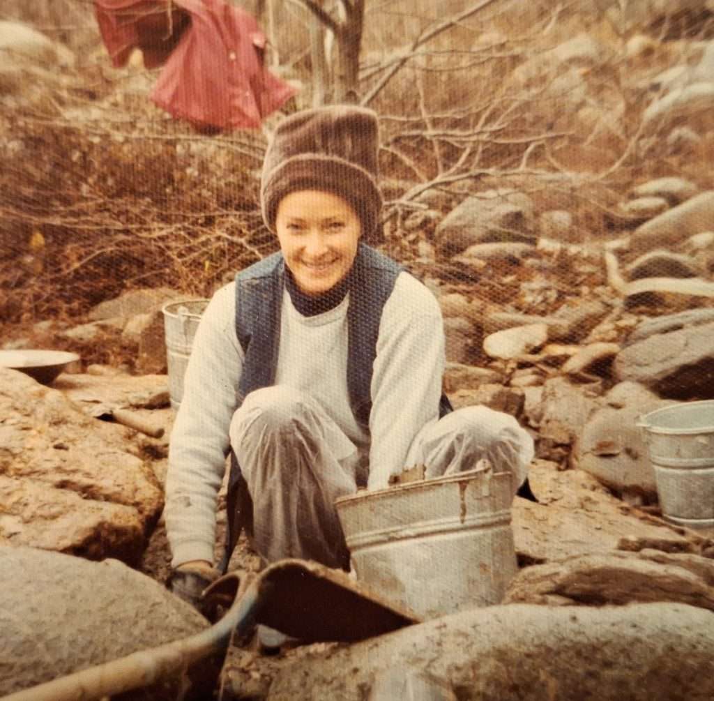 Annie on river