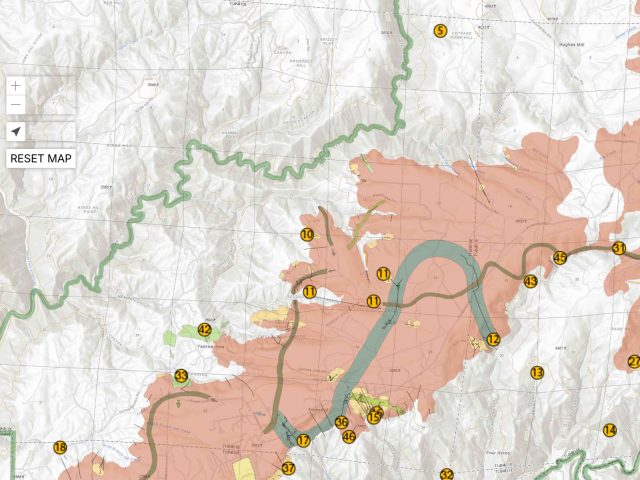 Gold Mines of the Divide: Interactive Map